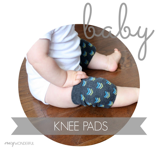 DIY baby knee pads | tutorial
