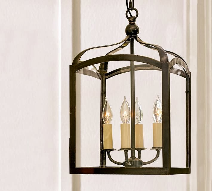 pottery barn’s gothic lantern look-a-like