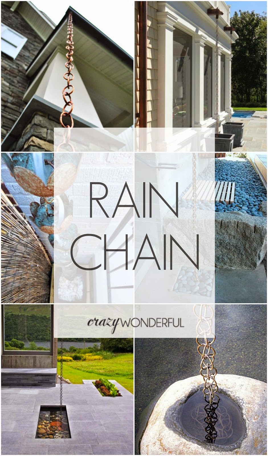 stuff I want | rain chains