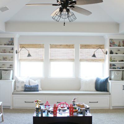 Playroom Makeover with Built Ins