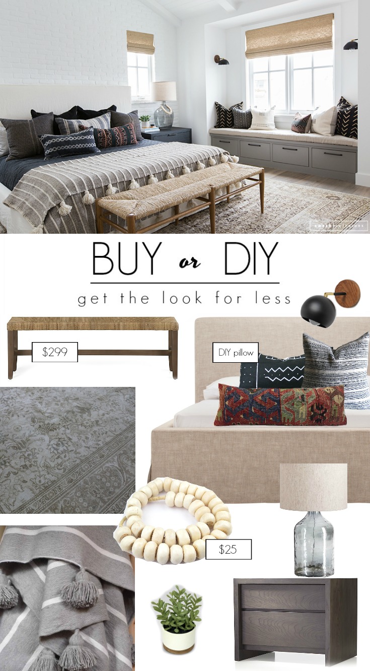 Buy or DIY – High End Bedroom