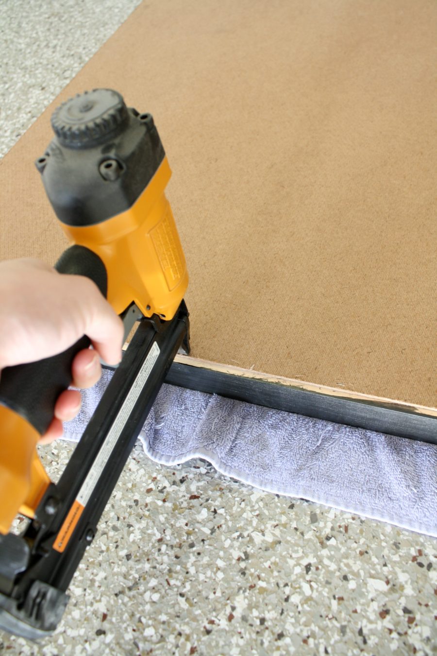 DIY Frame for Large Art Crazy Wonderful