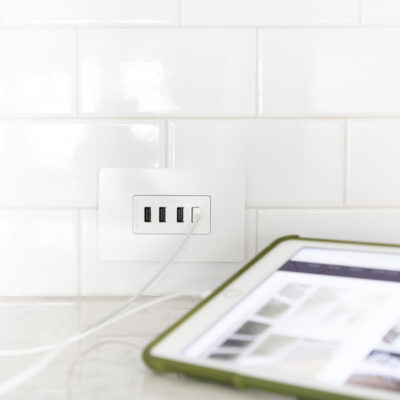 Kitchen Updates with Legrand Radiant Outlets