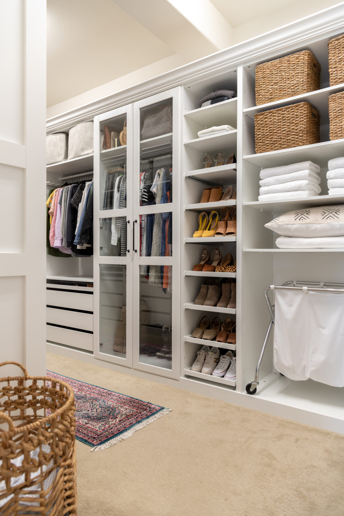 Walk-in Closet Makeover with IKEA PAX - Crazy Wonderful