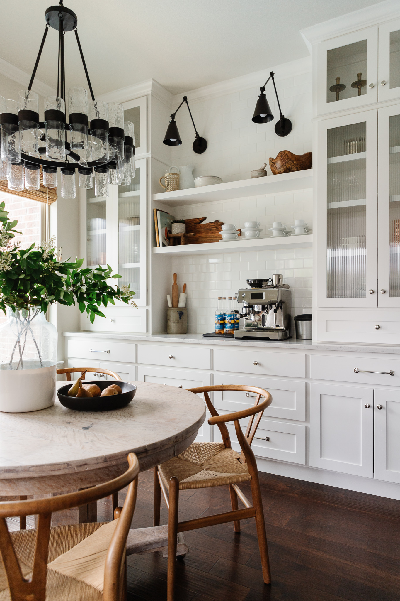 Built-In Coffee Bar Inspiration - Farmhouse Living