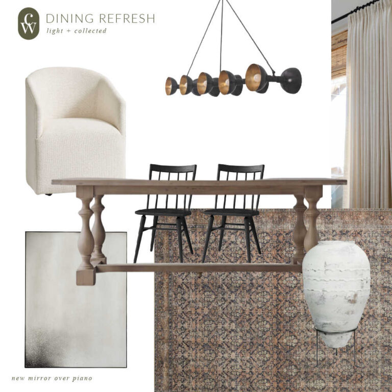 Plans for a Dining Room Refresh