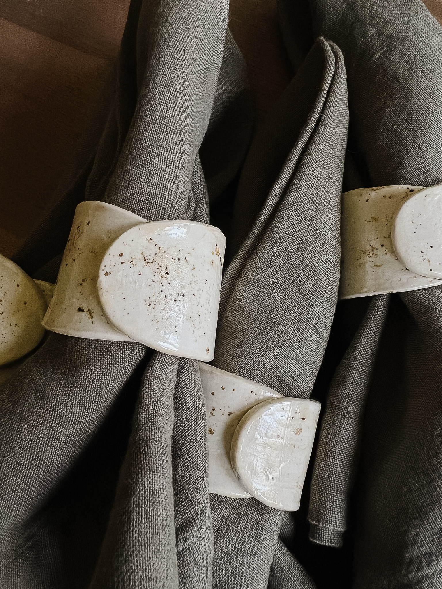 DIY Ceramic Napkin Rings Crazy Wonderful